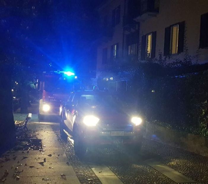 Principio di incendio al camino di un'abitazione a Cannero