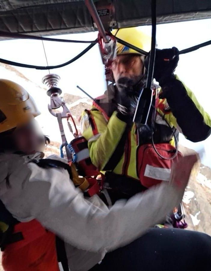 Escursionista inglese bloccata sul Monte Poggio Croce salvata dall’elicottero Drago 150