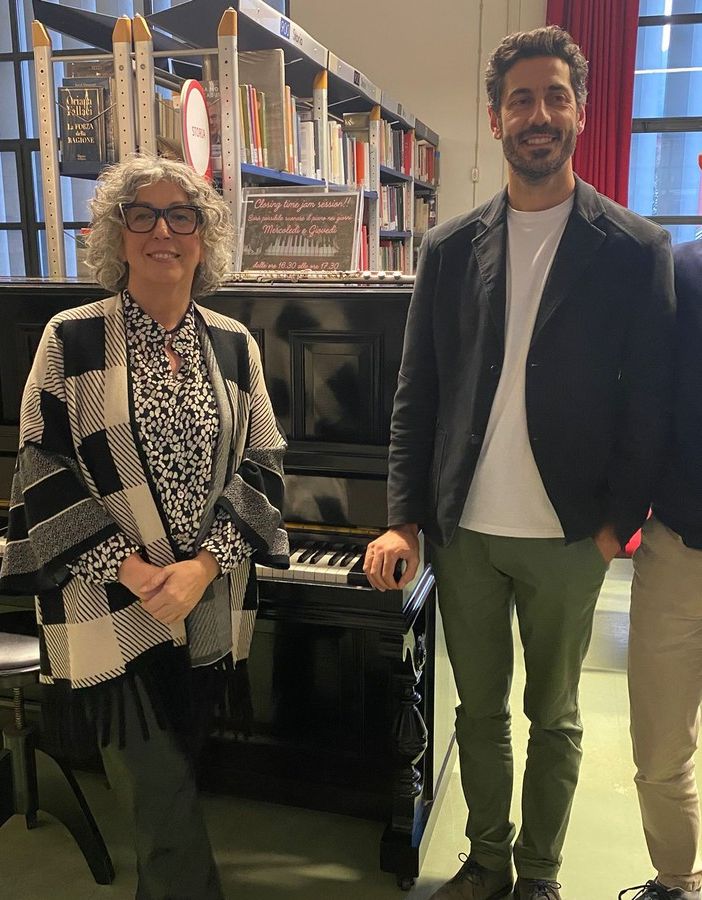 Omegna, il pianoforte arriva in biblioteca