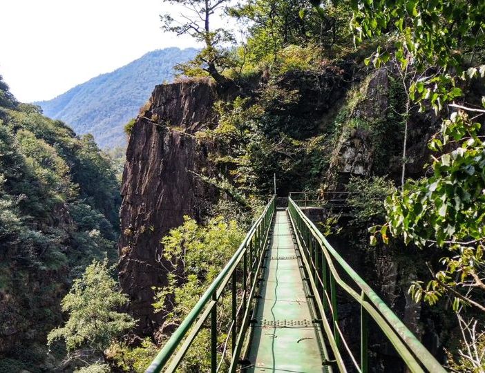 Viabilità modificata a Ponte Casletto