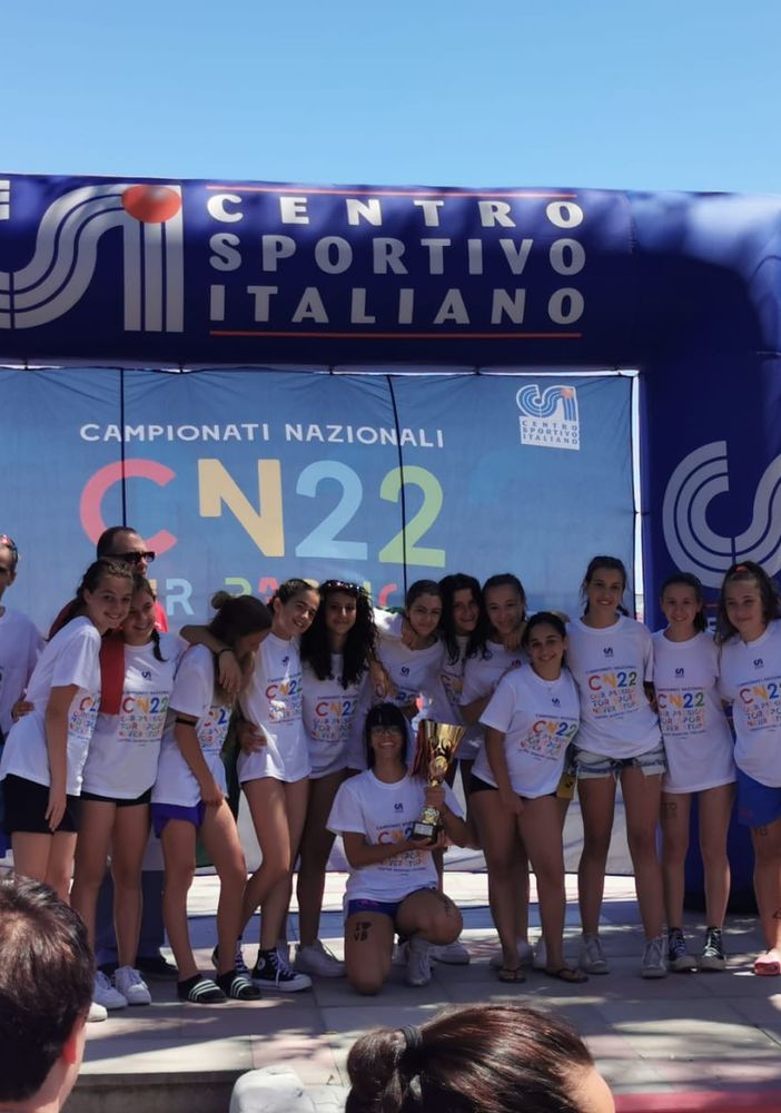 Volley, terzo posto agli italiani per la Under 14 CSI