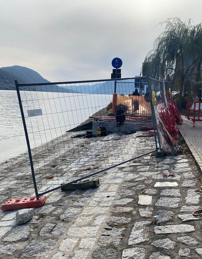 Iniziate le operazioni di recupero degli ordigni bellici ritrovati nel lago