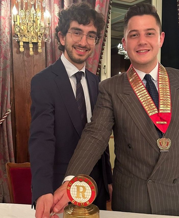 Rotaract Pallanza Stresa, il passaggio di consegne al nuovo presidente Pietro Punginelli