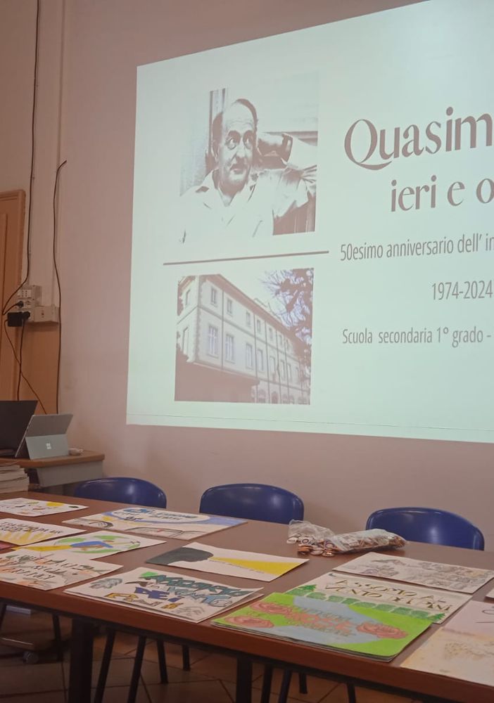 La scuola media Quasimodo compie 50 anni