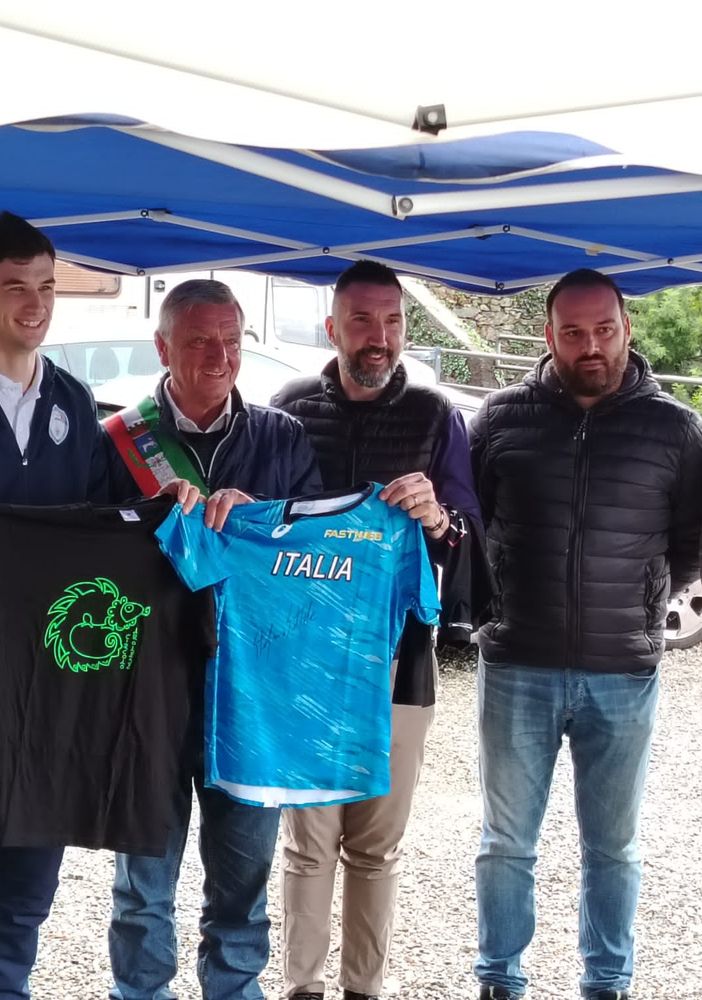 L'atleta olimpico Stefano Sottile ad Arola per una giornata di sport e solidarietà