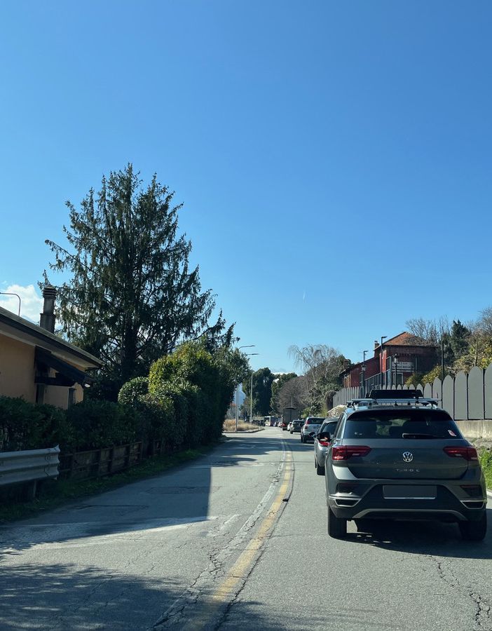 Traffico in tilt lungo la statale del lago Maggiore