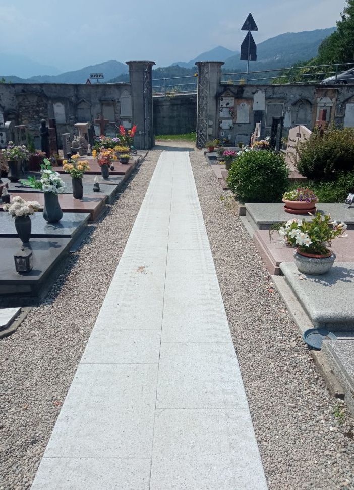 Trobaso, terminati gli interventi di riqualificazione e migliorie al cimitero