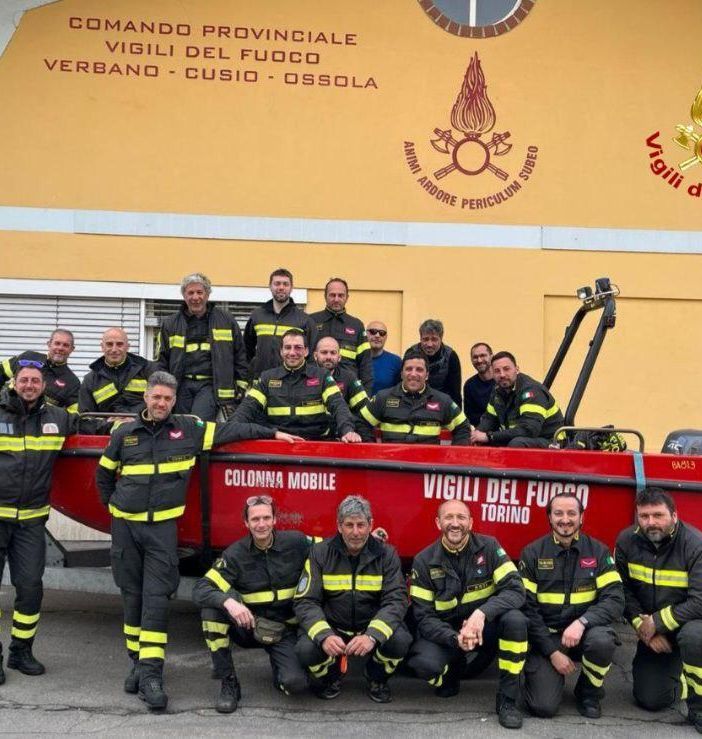 Concluso il corso di patente nautica per i vigili del fuoco del Piemonte