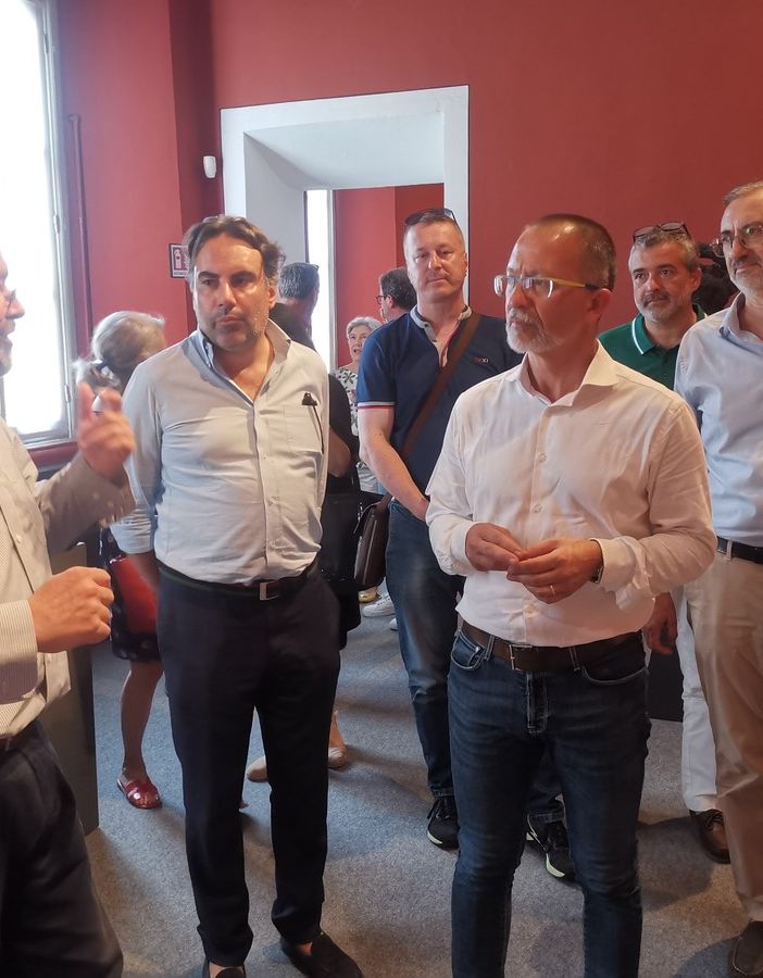 Visita dell'assessore regionale Gian Luca Vignale al Museo del Paesaggio FOTO
