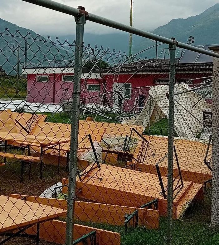 Paffoni, promessa mantenuta: mille euro per la ricostruzione degli impianti del Vogogna calcio