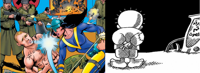 Non solo Fumetti. Captain Ukraine e Handala: quando i fumetti raccontano la guerra