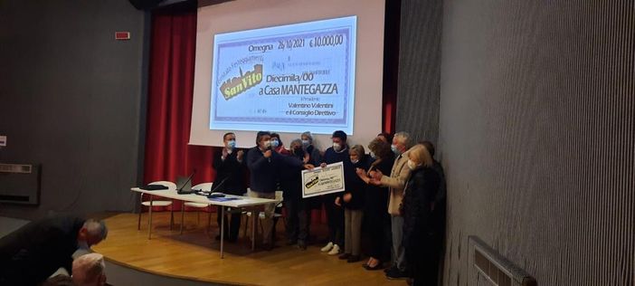 Omegna, con San Vito raccolti 10mila euro per sostenere il progetto Casa Mantegazza