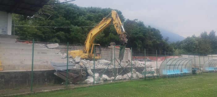 Stadio Liberazione: iniziano i lavori per la nuova tribuna