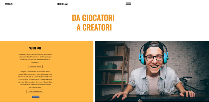 Al via le lezioni di CreoGame nelle scuole del Vco Al via le lezioni di CreoGame nelle scuole del Vco