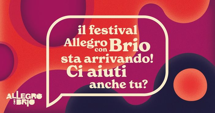 La rassegna Allegro con Brio cerca volontari La rassegna Allegro con Brio cerca volontari