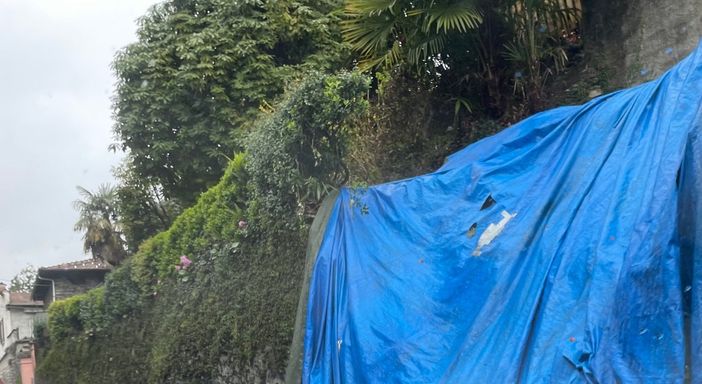 Smottamento sulla via Intra-Premeno: la situazione resta stabile