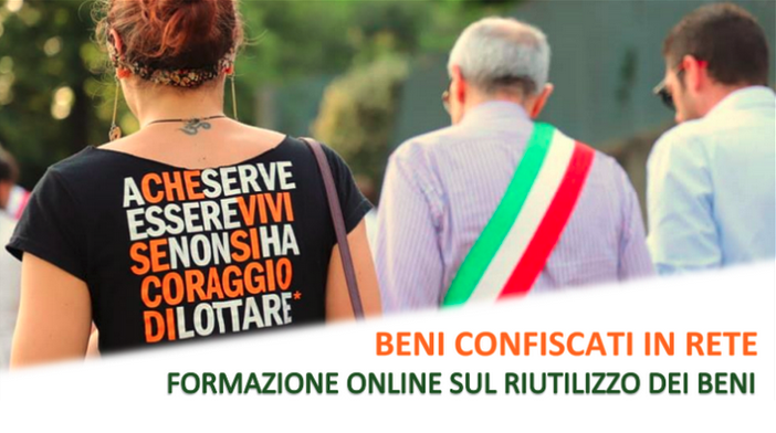 Un corso di formazione online sul riutilizzo dei beni confiscati alle mafie