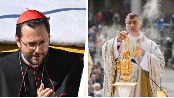 A sinistra Giorgio Marengo, a destra Roberto Repole