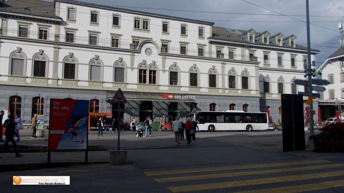 La stazione ferroviaria di Briga