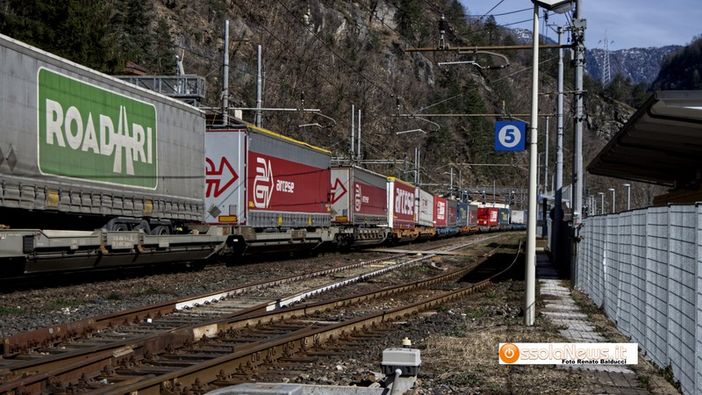 Situazione difficile per il traffico merci su rotaia attraverso le Alpi