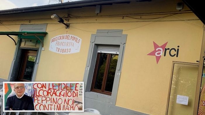 Giovanni Impastato a Trobaso per una serata alla Casa del popolo Giovanni Impastato a Trobaso per una serata alla Casa del popolo