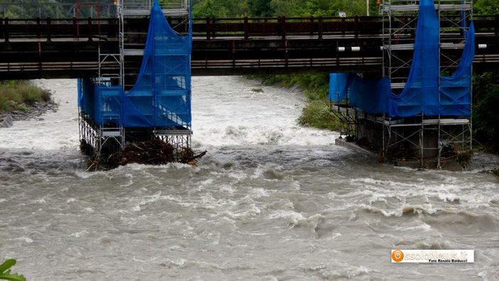 Fiumi e torrenti a livello di guardia nell’Ossola dopo le forti piogge Fiumi e torrenti a livello di guardia nell’Ossola dopo le forti piogge