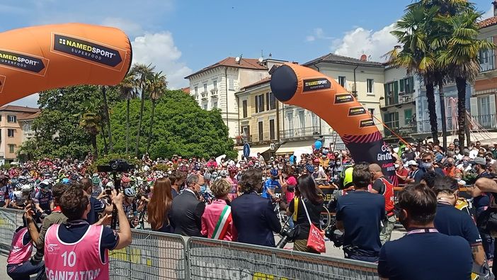 Caruso vince la tappa partita da Verbania e 'blinda' il secondo posto in generale Caruso vince la tappa partita da Verbania e 'blinda' il secondo posto in generale
