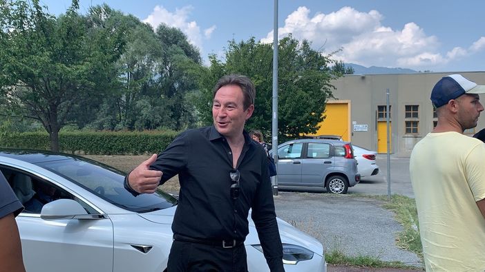 L'ingegner Perocchio uscendo dal Tecnoparco: &quot;Ho fatto bene il mio lavoro&quot; FOTO E VIDEO