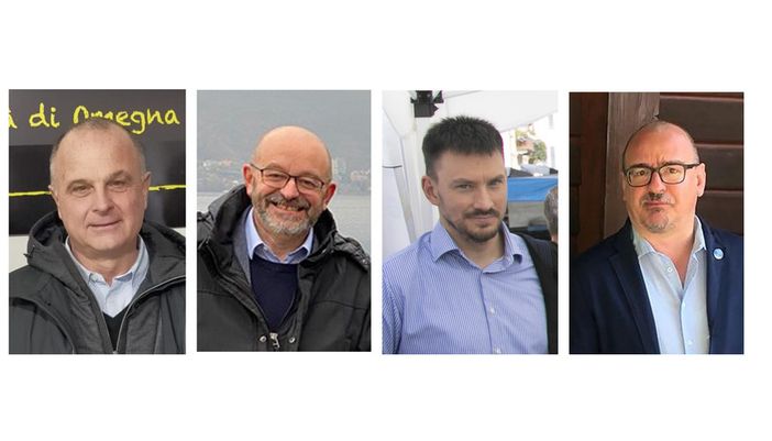 Corsa a 4 per diventare sindaco di Omegna. Nel 2017 erano stati 6 i candidati