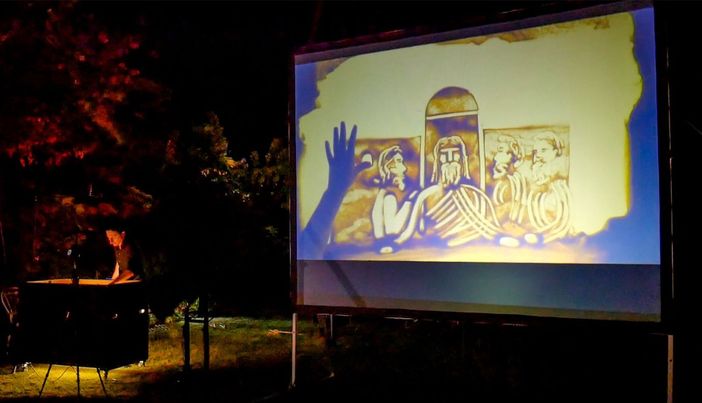 'In principio. La Bibbia, letteralmente parlando', conferenza spettacolo di Paolo Carta 'In principio. La Bibbia, letteralmente parlando', conferenza spettacolo di Paolo Carta