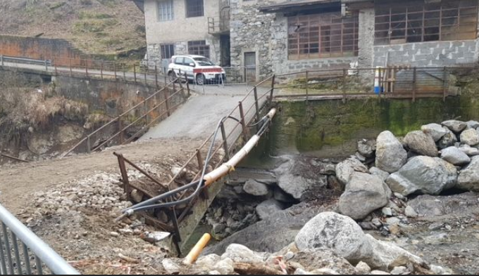 Alluvione, Valstrona: “Serve più di un milione di euro per la messa in sicurezza di strade, ponti e versanti”