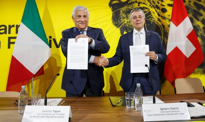 Incontro Italia-Svizzera, Tajani e Cassis firmano una dichiarazione congiunta sull'Ucraina Incontro Italia-Svizzera, Tajani e Cassis firmano una dichiarazione congiunta sull'Ucraina