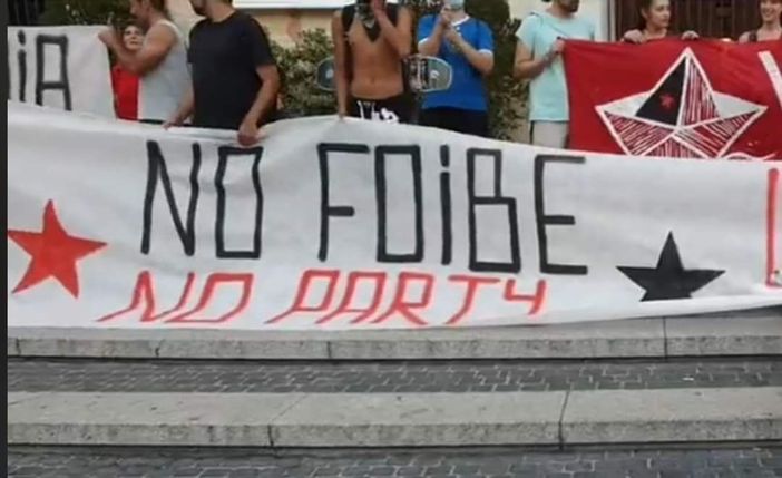 Comitato 10 Febbraio: “Striscione offensivo nei confronti dei martiri delle foibe durante la commemorazione del G8”