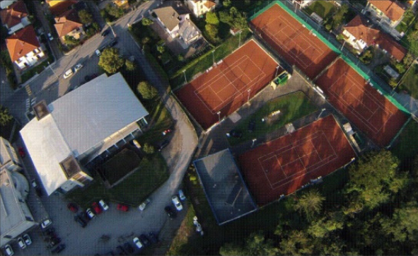 Completati i lavori di riqualificazione dei campi da tennis di Trobaso