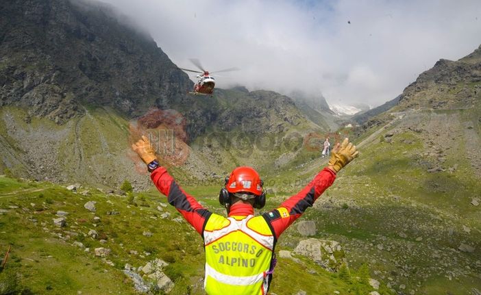 Il 32% degli interventi del Soccorso Alpino piemontese è stato per recuperare persone illese