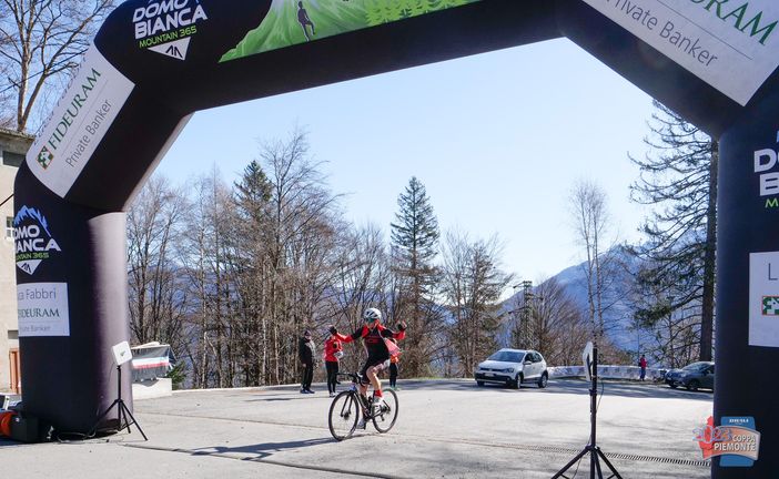 Coppa Piemonte Drali,  alla Cicloscalata Domobianca 365,  vincono Matteo Crosa Lenz e Roberta Bussone FOTO Coppa Piemonte Drali,  alla Cicloscalata Domobianca 365,  vincono Matteo Crosa Lenz e Roberta Bussone FOTO
