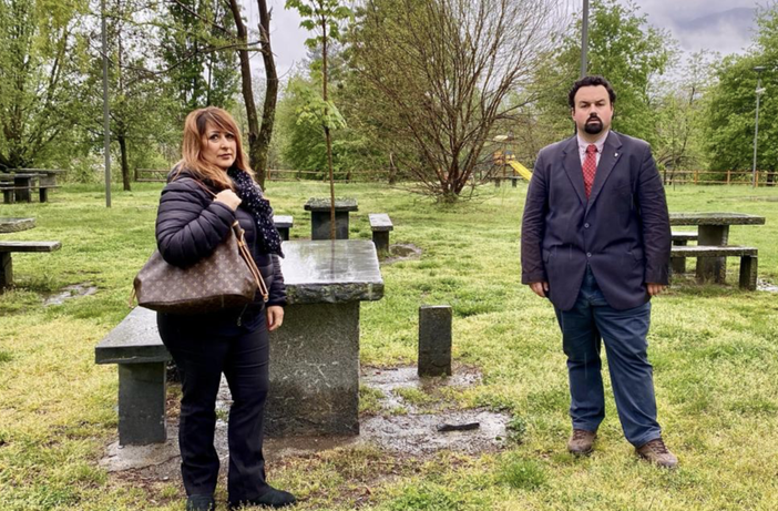 Trobaso, ancora atti vandalici al parco La Gera