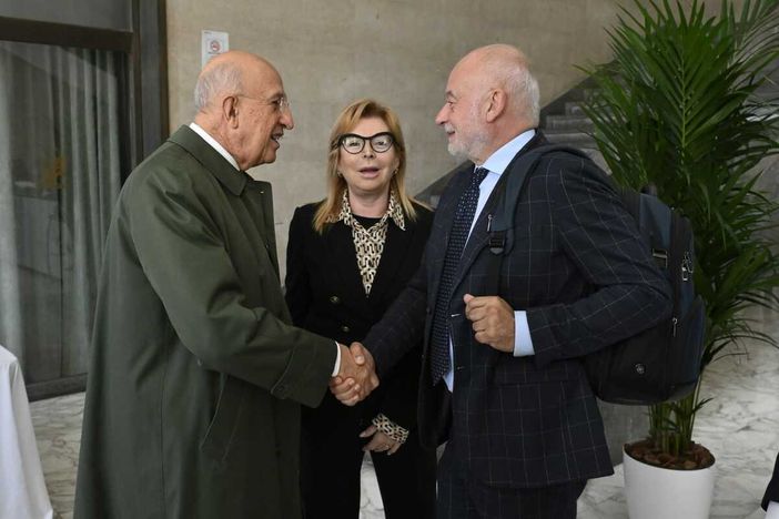 Antonio Patuelli Presidente ABI con Livio Negro