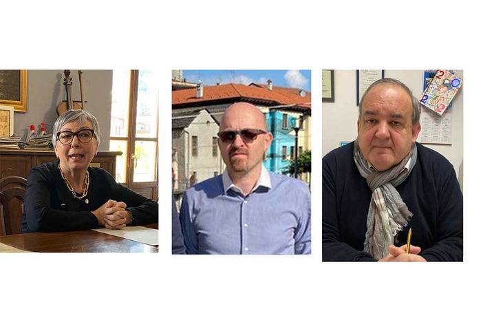 Nella foto da sinistra: Mimma Moscatiello, Stefano Strada e  Dario Galizzi