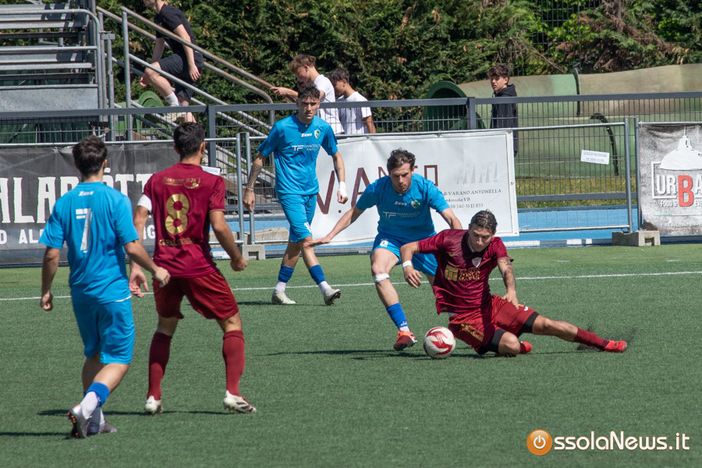 Un'azione di Juventus Domo-Arona