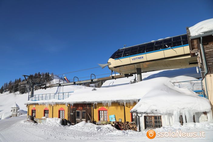 Alla Piana si scia e sembra che la legge lo consenta FOTO E VIDEO