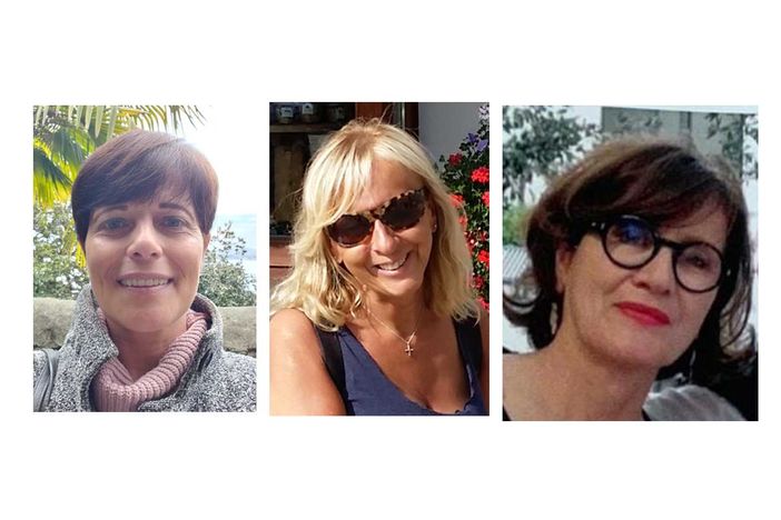 Nella foto da sinistra: Giovanna Balsamo, Gabriella Cominazzini e Flavia Filippini