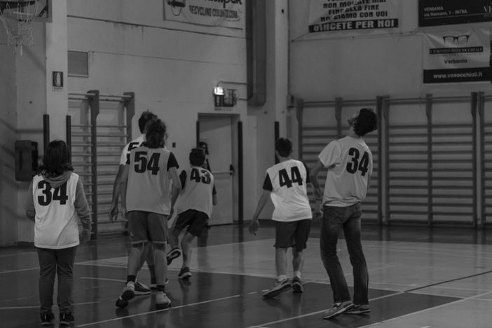 Baskin in campo al Liceo Cavalieri