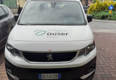 Inaugurato il nuovo mezzo di Auser Cusio