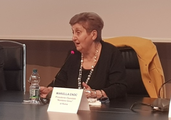 Mariella Enoc: ''Meglio un ospedale unico per quel territorio'' Mariella Enoc: ''Meglio un ospedale unico per quel territorio''