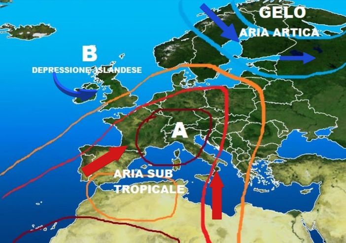 Verso la fine dell’inverno meteorologico con temperature sopra la media