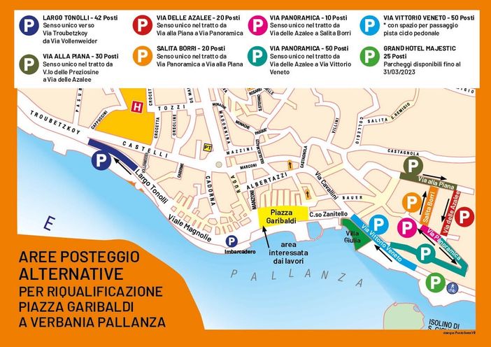 Pd: ''I parcheggi ci sono. Sgangherato l'attacco di Verbania Futura''