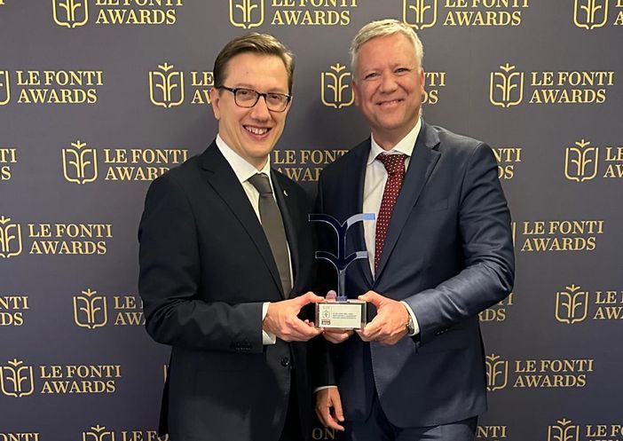 “Le Fonti Awards”, Acqua Novara Vco premiata come Eccellenza dell'anno
