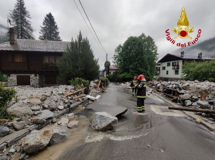 Macugnaga si evacuano le famiglie in difficoltà