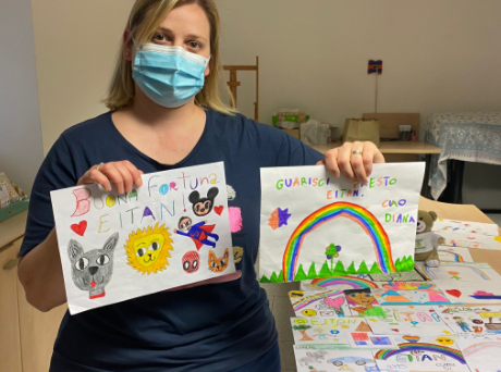 "Un disegno per Eitan" adesioni da tutto il Vco per l'iniziativa dell'associazione Portoncino Verde